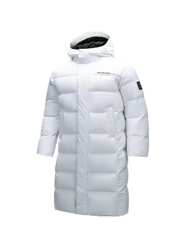 Пуховик мужской для тренировок Anta Variety Training Collection Pure White