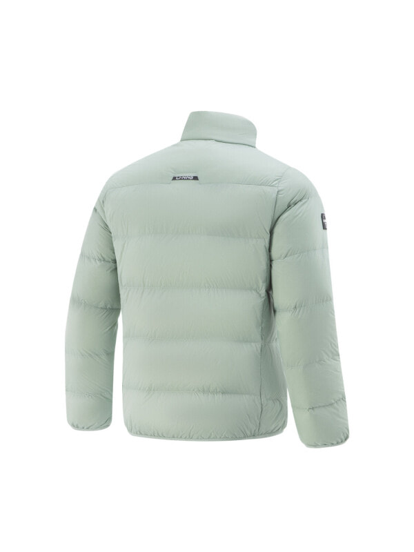 LiNing Table Tennis Series Down Jacket Unisex Gray Jadeite Green