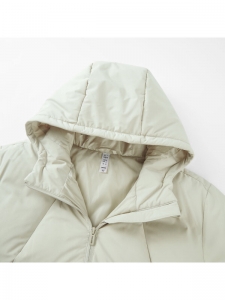 Пуховик унисекс повседневный Adidas Light Green