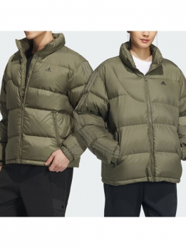 Adidas Down Jacket Down Jacket Unisex Strata Olive Green