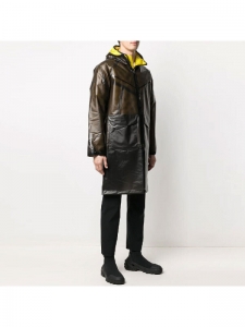 Пуховик мужской с капюшоном повседневный Nike Colorblock