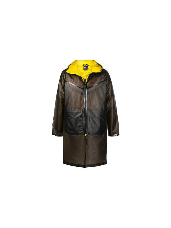 Пуховик мужской с капюшоном повседневный Nike Colorblock