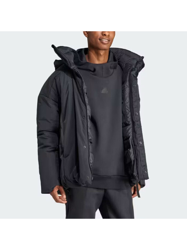 Пуховик мужской утепленный для повседневной носки Adidas MYSHELTER