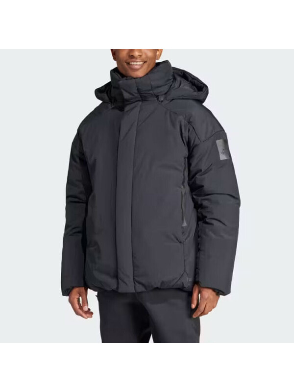 Пуховик мужской утепленный для повседневной носки Adidas MYSHELTER