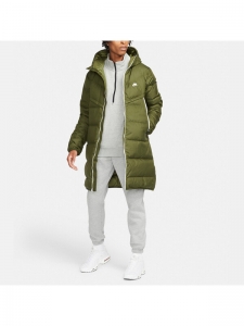 Пуховик мужской повседневный Nike Army Green