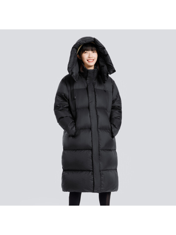 Пуховик унисекс повседневный Camel Phantom Black