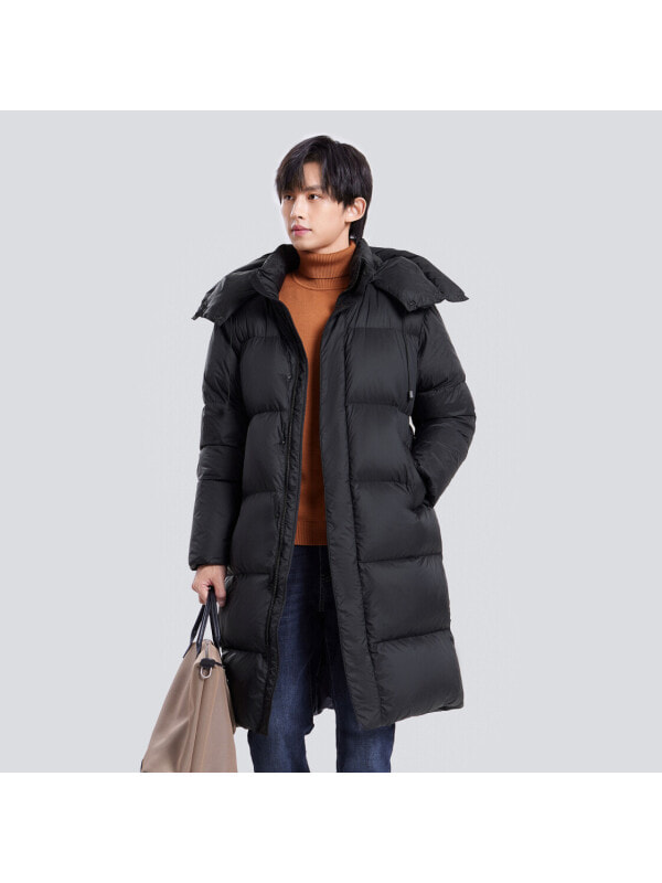 Пуховик унисекс повседневный Camel Phantom Black