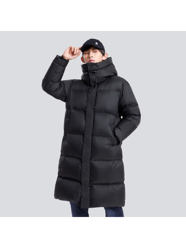 Пуховик унисекс повседневный Camel Phantom Black