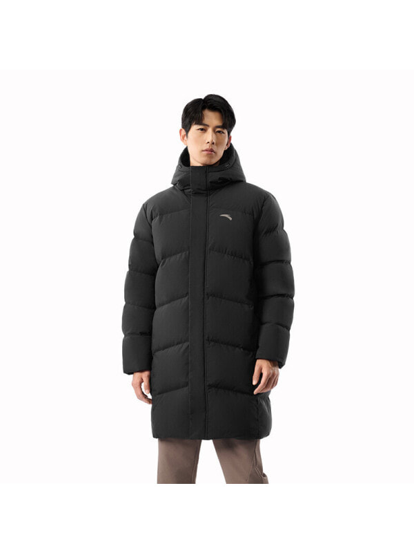 Пуховик мужской повседневный Anta Basic Black