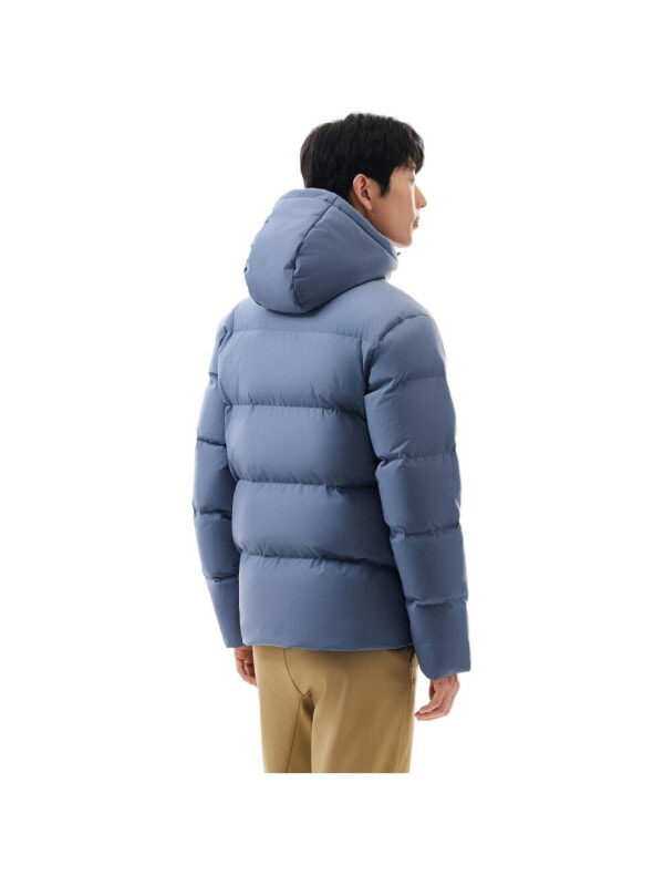 Anta Variety Training Collection Down Jacket Men's Chessboard Gray