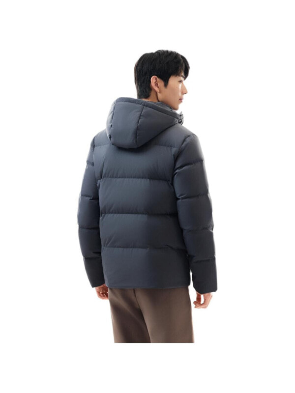 Anta Variety Training Collection Down Jacket Men's Men's Gray Clothing