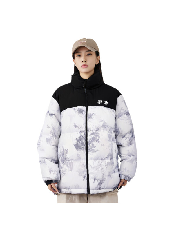 Куртка утепленная унисекс для холодной погоды LiNing Down Jacket Antarctic Gray