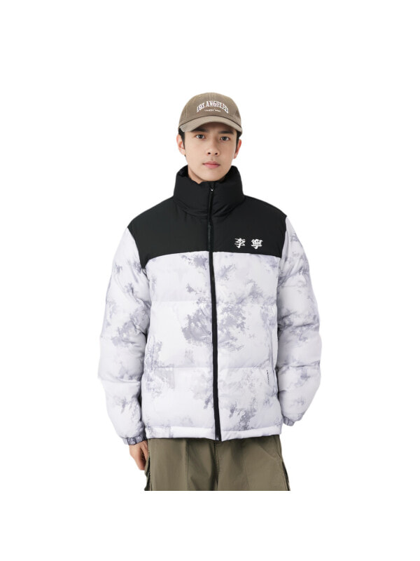 Куртка утепленная унисекс для холодной погоды LiNing Down Jacket Antarctic Gray