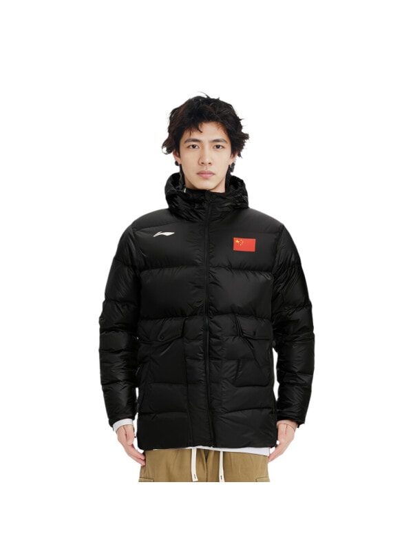 Пуховик мужской зимний для активного отдыха LiNing National Flag Label