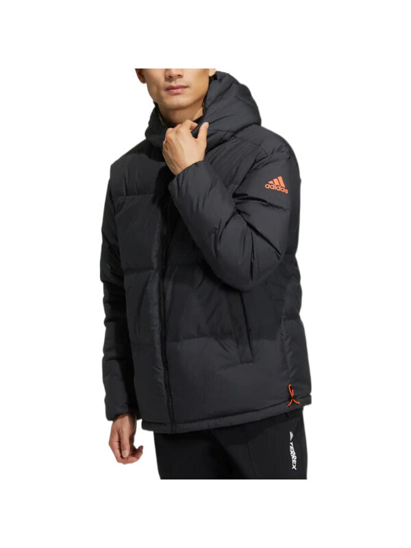 Куртка утепленная мужская для повседневной носки Adidas REVERSIBLE DOWN JACKET