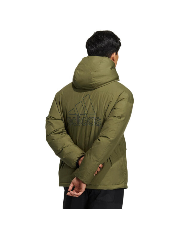Куртка утепленная мужская для повседневной носки Adidas REVERSIBLE DOWN JACKET