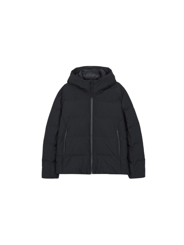 UNIQLO Down Jacket Men's Amber Black