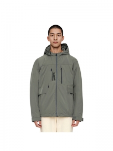 Куртка пуховая мужская зимняя LiNing Asphalt Gray