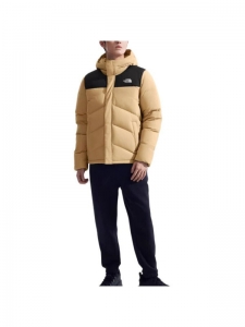 Пуховик мужской городской для холодной погоды the north face stone tan