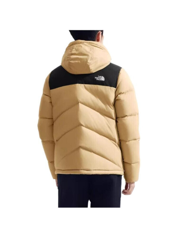 Пуховик мужской городской для холодной погоды the north face stone tan