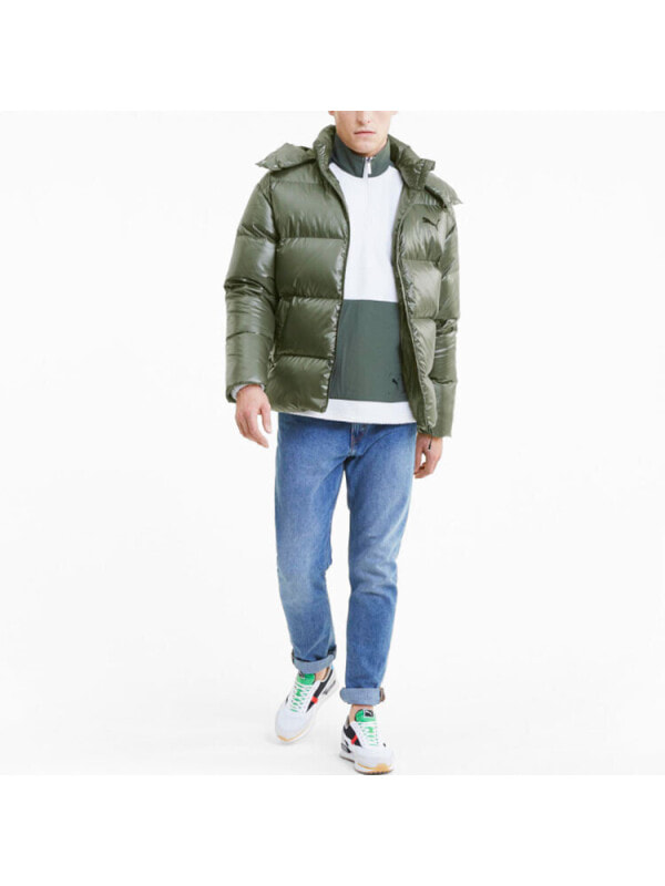 PUMA Volume Down Jacket Down Jacket Winter Men's Green