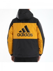 Пуховик мужской черный для повседневной носки Adidas 4061612328681