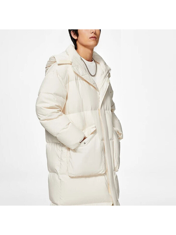 LiNing Sports Life Collection Down Jacket Unisex Ecru