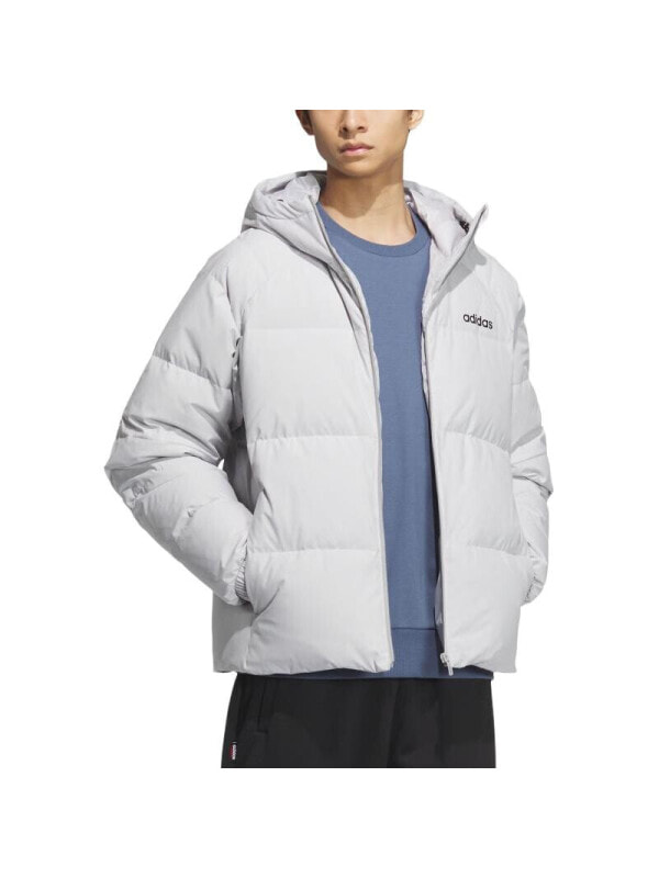 Adidas Down Jackets Unisex Gray