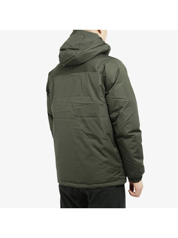 Пуховик мужской с капюшоном для повседневной носки Adidas Solid Color Hooded Down Jacket