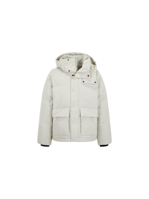 Пуховик мужской повседневный Columbia Light Gray