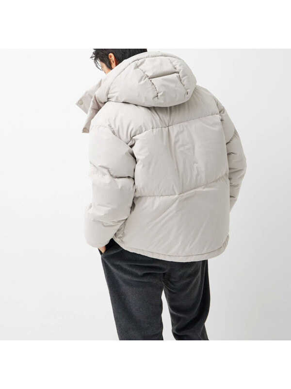 Пуховик мужской повседневный Columbia Light Gray