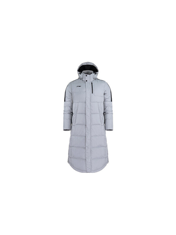 Пуховик мужской для города Li Ning Snow Gray