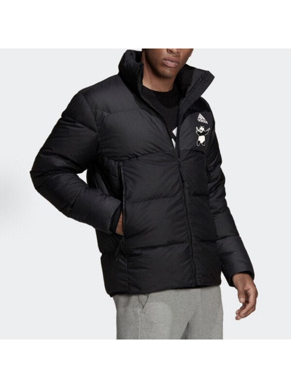 Куртка демисезонная мужская Adidas Down Jackets Black