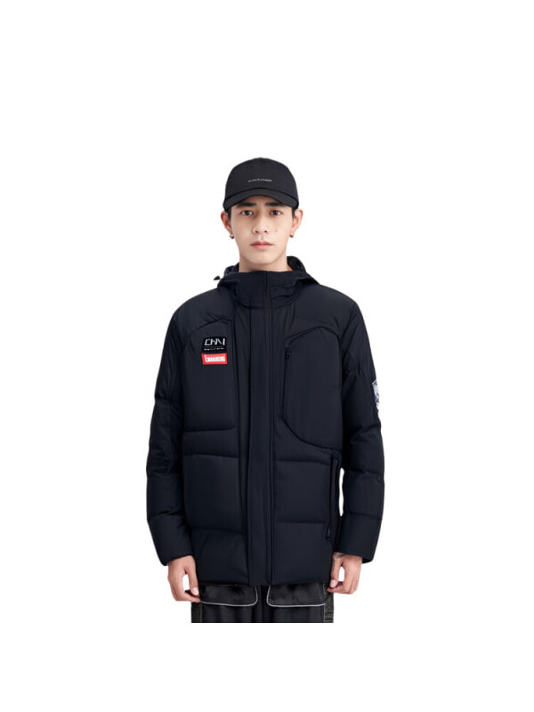 Куртка утепленная мужская для тренировок Anta Basic Black