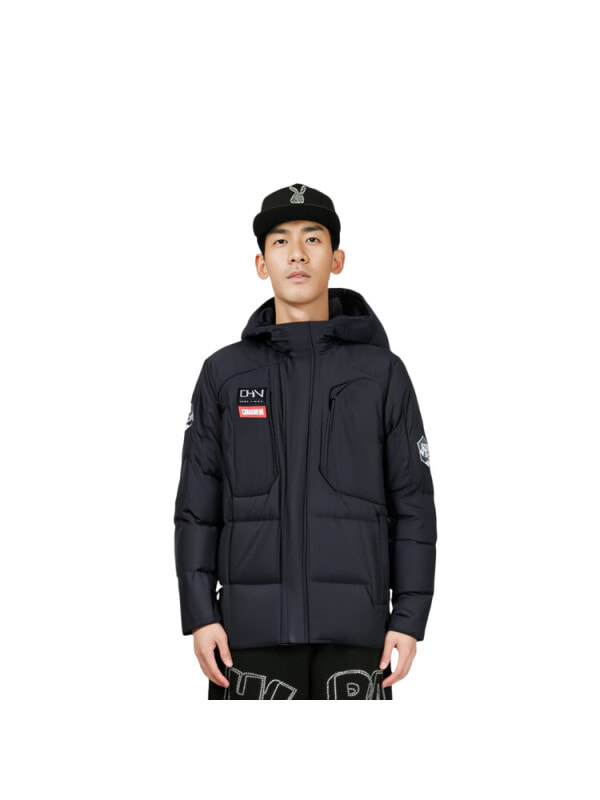 Куртка утепленная мужская для тренировок Anta Basic Black