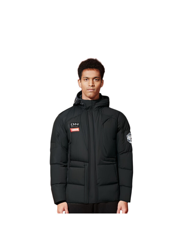 Куртка утепленная мужская для тренировок Anta Basic Black