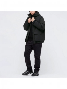 Парка утепленная мужская для повседневной носки Uniqlo 2000159720512