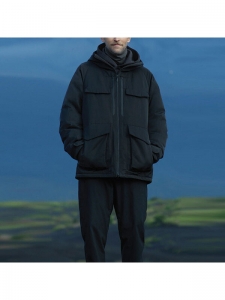 Парка утепленная мужская для повседневной носки Uniqlo 2000159720512