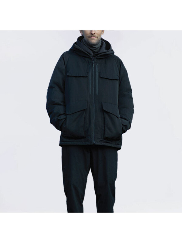 Парка утепленная мужская для повседневной носки Uniqlo 2000159720512