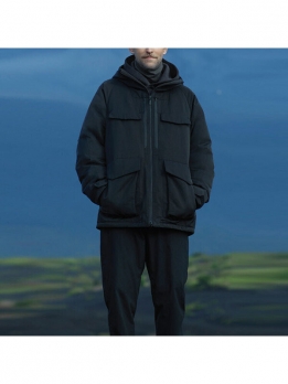 Парка утепленная мужская для повседневной носки Uniqlo 2000159720512