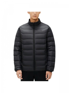 Пуховик мужской тренировочный черный Anta 6935324683629