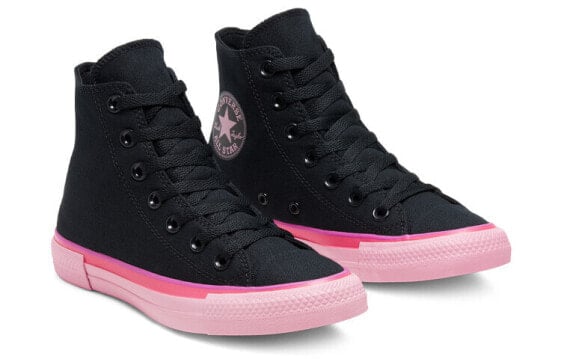 Кеды Converse Women's Chuck Taylor All Star High 'Popped Color - Black Carmine Pink' 568804C