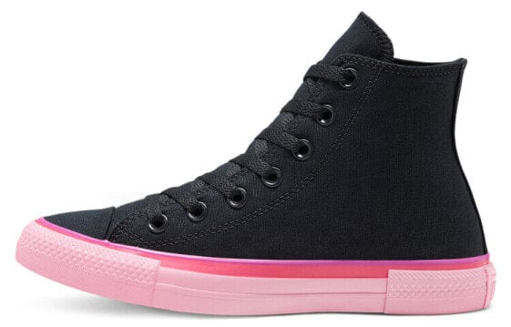 Кеды Converse Women's Chuck Taylor All Star High 'Popped Color - Black Carmine Pink' 568804C