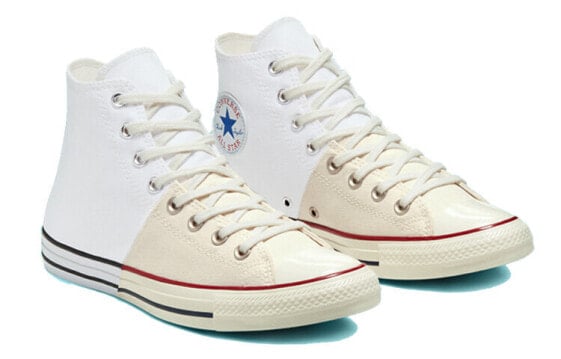 Кеды Converse Chuck Taylor All Star Canvas Shoes Unisex High-Top White/Beige 167963C