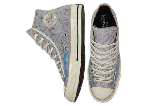 Кеды Converse Chuck Taylor All Star Canvas Shoes Unisex High-Top Stone Gray 172022C