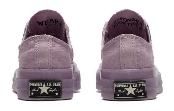 Кеды Converse Chuck Taylor All Star Canvas Shoes Women's Low-Top Taro Purple A01731C