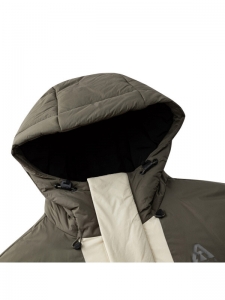 ANTA Down Jackets Men's Light Smoke Gray/Dried Pine Green 1