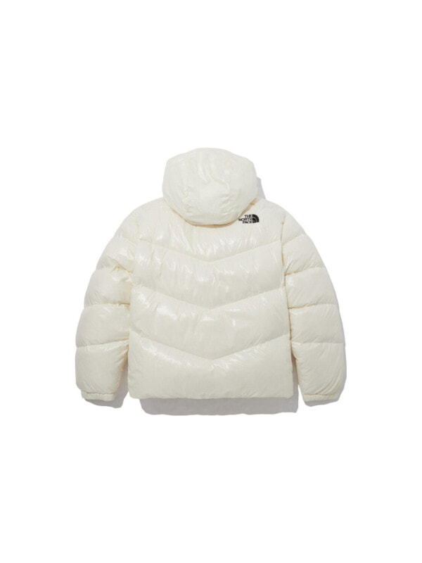 Куртка пуховая универсальная для холодной погоды the north face fw23 cream