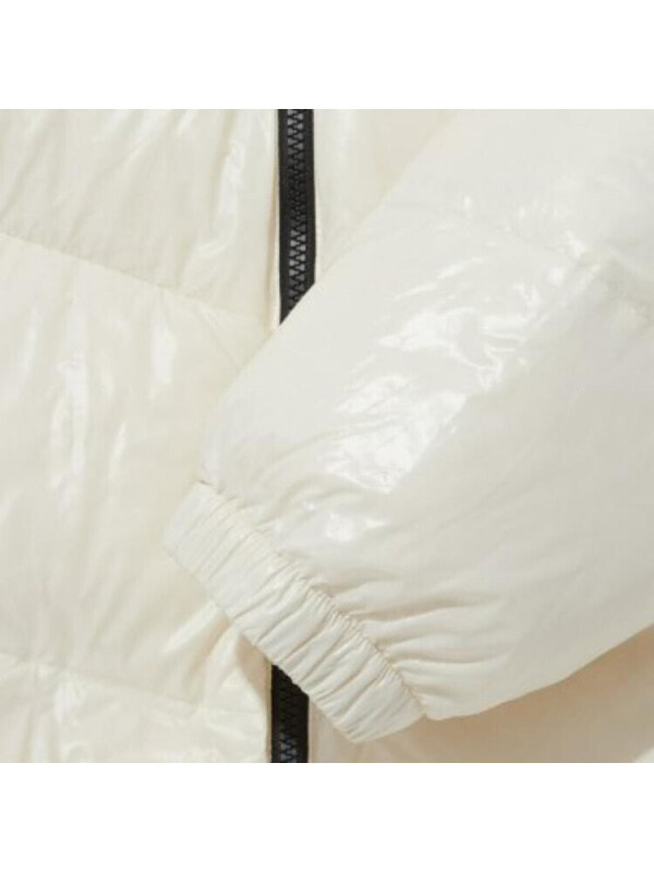 Куртка пуховая универсальная для холодной погоды the north face fw23 cream