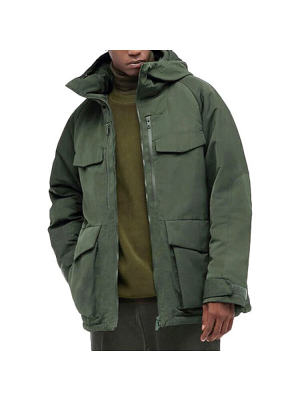 Парка утепленная мужская для города Uniqlo Hybrid Down Oversized Parka